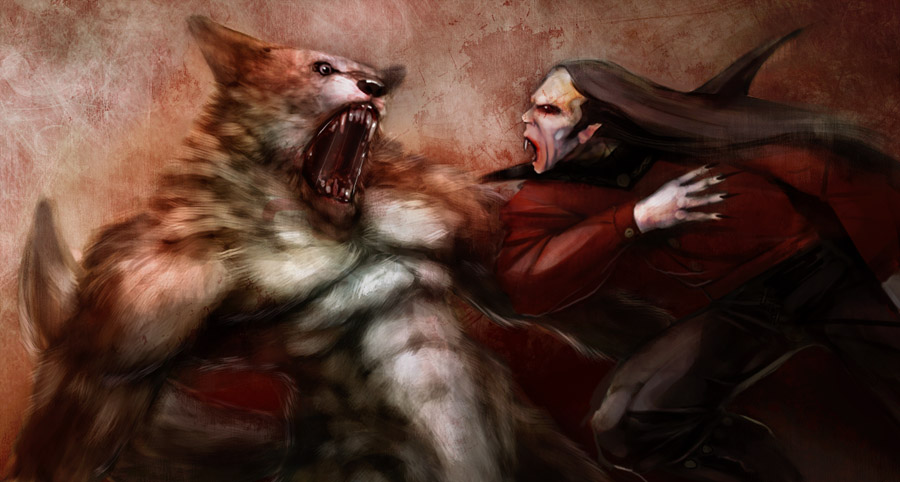 Vampires Vs Werewolves